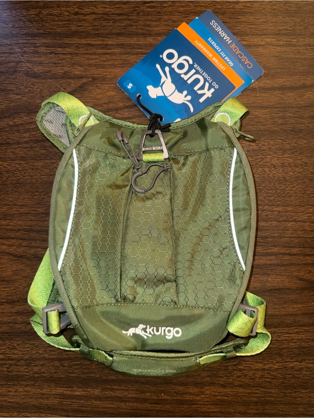 Kurgo Cascade Dog Harness/Backpack Size Small